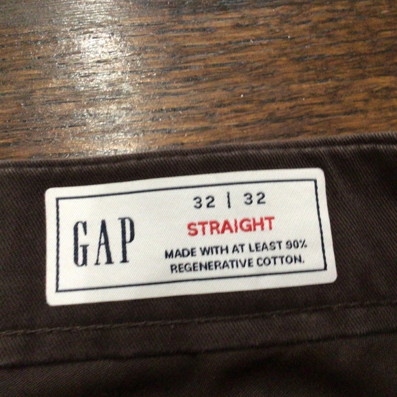 Gap straight leg pants. Size 32/32. Great condition  Chocolate brown - Picture 4 of 7